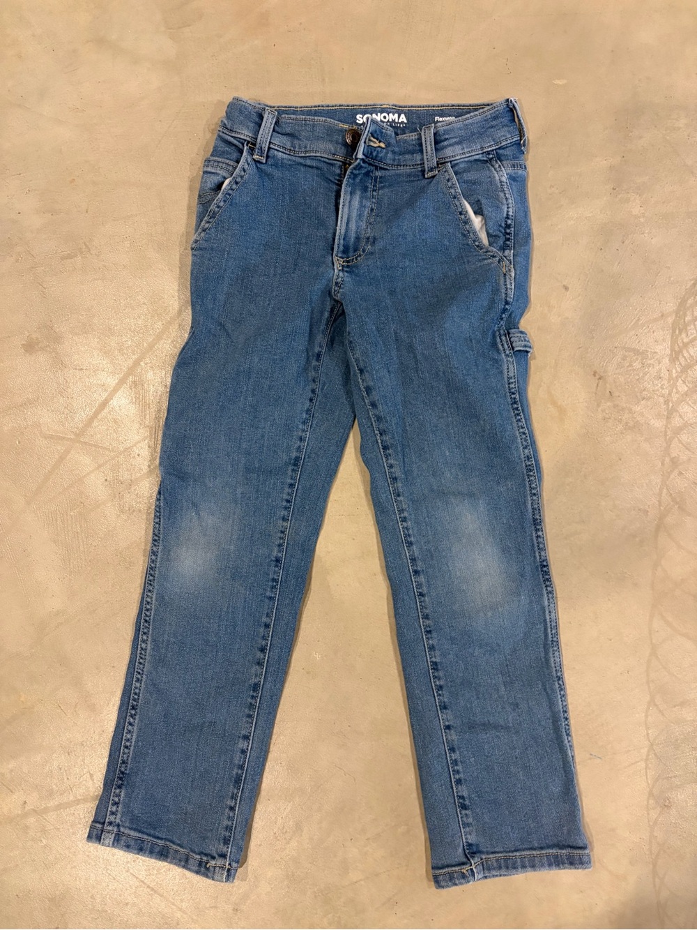 Sonoma BoysBlue Denim Carpenter Jeans